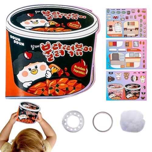 Vitsrisea Aktivitätsbuch für Babys, Beschäftigungsbuch für Kleinkinder | 3D-Seiten Vorschule Busy Book Sensory Busy Book | Kindergarten Interaktives Kleinkind-Aktivitätsbuch für den von Vitsrisea