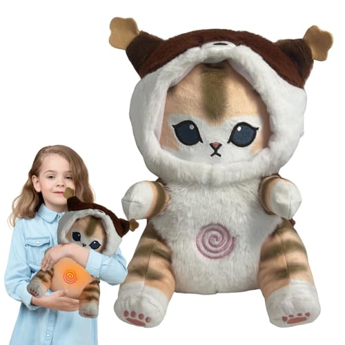 Vitsrisea Atemkatze Plüsch - Gemütliches Plüschkätzchen, Schlafhilfe Haustierpuppe | Purring Companion, Beruhigende Kuschelfigur, Schlafenszeit Gefüllte Katze Für Reiseruhe, Raumkomfort, Kinder Vitsrisea Atemkatze Plüsch - Gemütliches Plüschkätzchen, Schlafhilfe Haustierpuppe | Purring Companion, Beruhigende Kuschelfigur, Schlafenszeit Gefüllte Katze Für Reiseruhe, Raumkomfort, Kinder von Vitsrisea
