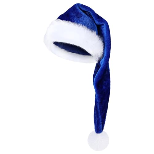 Vitsrisea Super lange Weihnachtsmütze | Warme, weiche Samt-Weihnachtsmütze für Erwachsene, Unisex-Erwachsene, Cosplay-Kostüm, Weihnachtsmütze für Neujahrsfeiertage Vitsrisea Super lange Weihnachtsmütze | Warme, weiche Samt-Weihnachtsmütze für Erwachsene, Unisex-Erwachsene, Cosplay-Kostüm, Weihnachtsmütze für Neujahrsfeiertage von Vitsrisea