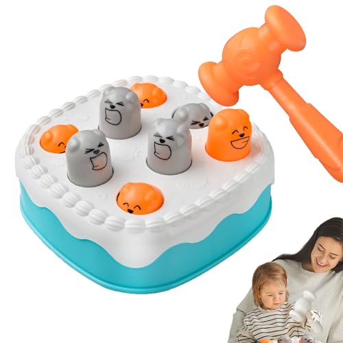 Whack Game - Vorschule Powering Toy, Sensorische Hammeraktivität | Reaktionsspiel Von Style Play Mit Spielerischem Klopfdesign, Interaktives Motorische Fähigkeitenentwicklungsspiel Kle Whack Game - Vorschule Powering Toy, Sensorische Hammeraktivität | Reaktionsspiel Von Style Play Mit Spielerischem Klopfdesign, Interaktives Motorische Fähigkeitenentwicklungsspiel Kle von Vitsrisea