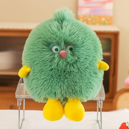 Viusneun Monster Plüschtier, Schrullige Monster Kuscheltier Süße Monster Plüsch 35-40cm Weich waschbar Kuscheltiere für Freund Freundin Kinder als Geschenke (Grüner) von Viusneun