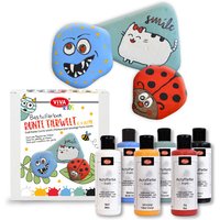 Bastelfarben Bunte Tierwelt, 6x 82ml Bastelfarben Bunte Tierwelt, 6x 82ml von Viva Decor GmbH