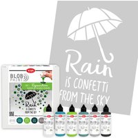 Blob Paint Gestaltungsset "Regenschirm", 7-teilig Blob Paint Gestaltungsset "Regenschirm", 7-teilig von Viva Decor GmbH