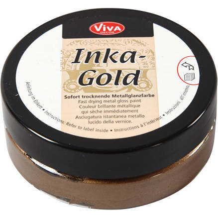 Inka-Gold, Braungold, 50 ml/ 1 Dose Inka-Gold, Braungold, 50 ml/ 1 Dose von Viva Decor