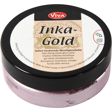 Inka-Gold, Rosenquarz, 50 ml/ 1 Dose Inka-Gold, Rosenquarz, 50 ml/ 1 Dose von Viva Decor
