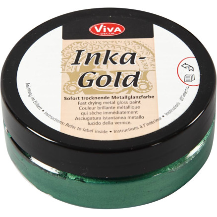 Inka-Gold, Smaragd, 50 ml/ 1 Dose von Viva Decor
