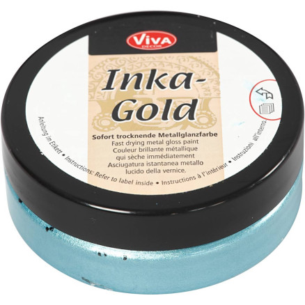Inka-Gold, Türkis, 50 ml/ 1 Dose Inka-Gold, Türkis, 50 ml/ 1 Dose von Viva Decor