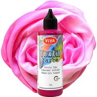 Stoffmalfarbe, verschiedene Farben, 90ml, für Natur- und Synthetikstoffe von Viva Decor