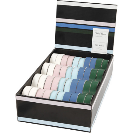 Kräuselband, B 18 mm, Sortierte Farben, 40x25 m/ 1 Pck von Vivi Gade