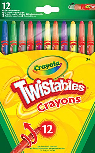 Lebendige Phantasien, Crayola Twistable Wachsmalstifte (12 Stück) von Vivid