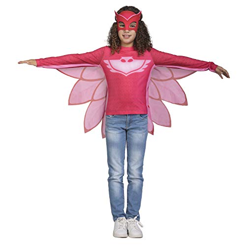 Viving Costumes – Kostüm PJ Masks Owlette Größe 3/4 Jahre Shirt, Mehrfarbig (231297) von Viving Costumes