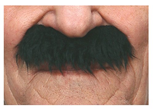 VIVING -Bigote, Schwarz, Einheitsgröße, Costumes_203725 von Viving Costumes