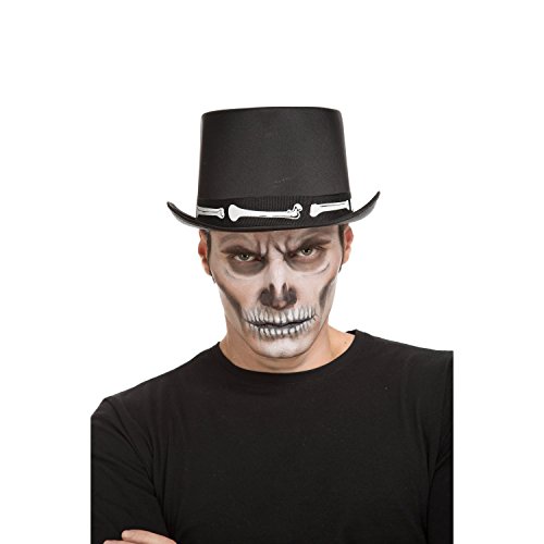 viving Kostüme viving costumes204612 Knochen Top Hat (59 cm, One Size) von Viving Costumes