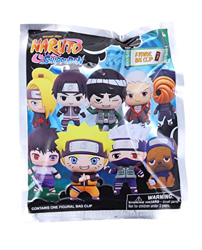 Viz Media Naruto Shippuden 3D PVC-Taschenanhänger Series 3 Display (24) von Viz Media