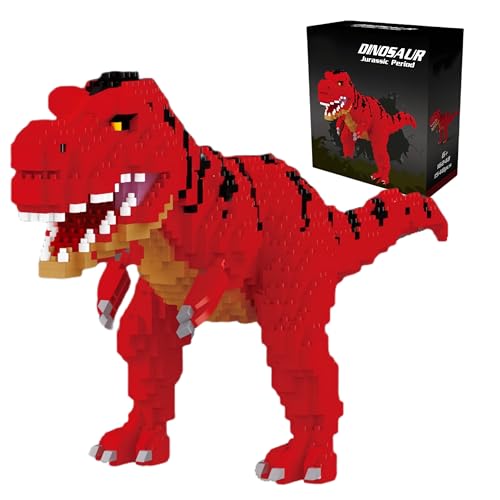 VizBrou Allosaurus Dinosaurier Bausteine Bausatz, 1548 Teile Mikrobausteine Mini Diamond Blocks Jurassic World Dino Modell Spielzeug, Pädagogisches STEM-Geschenk für Jungen und Erwachsene ab 6 Jahren VizBrou Allosaurus Dinosaurier Bausteine Bausatz, 1548 Teile Mikrobausteine Mini Diamond Blocks Jurassic World Dino Modell Spielzeug, Pädagogisches STEM-Geschenk für Jungen und Erwachsene ab 6 Jahren von VizBrou