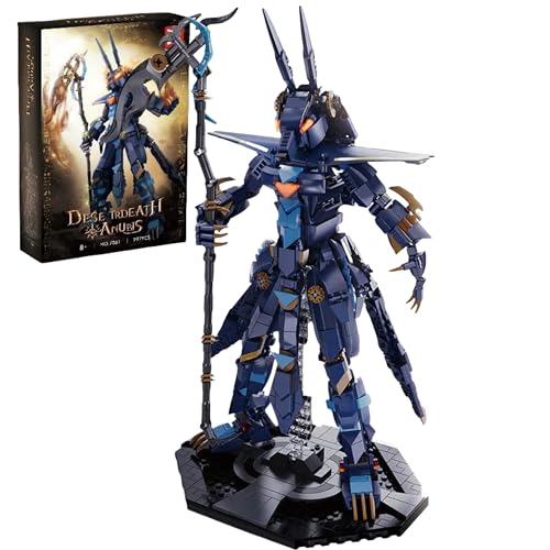 VizBrou Anubis Mech Bausteine Bausatz, Antiker ägyptischer Roboterkrieger als MOC Modell Spielzeug STEM Klemmbausteine, Kreatives Geschenk für Jugendliche und Erwachsene, 997 Teile VizBrou Anubis Mech Bausteine Bausatz, Antiker ägyptischer Roboterkrieger als MOC Modell Spielzeug STEM Klemmbausteine, Kreatives Geschenk für Jugendliche und Erwachsene, 997 Teile von VizBrou