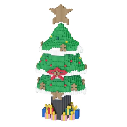VizBrou Christmas Santa Claus Bausteine Bausatz, Mini Bausteine Festliches BAU Spielzeug mit Rentier, Weihnachtsbaum & Schneemann, DIY Winter Szene Modellbausatz für Kinder & Erwachsene, 3199 Teile VizBrou Christmas Santa Claus Bausteine Bausatz, Mini Bausteine Festliches BAU Spielzeug mit Rentier, Weihnachtsbaum & Schneemann, DIY Winter Szene Modellbausatz für Kinder & Erwachsene, 3199 Teile von VizBrou