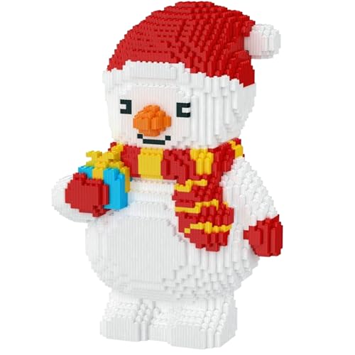 VizBrou Christmas Santa Claus Bausteine Bausatz, Mini Bausteine Festliches BAU Spielzeug mit Rentier, Weihnachtsbaum & Schneemann, DIY Winter Szene Modellbausatz für Kinder & Erwachsene, 3390 Teile VizBrou Christmas Santa Claus Bausteine Bausatz, Mini Bausteine Festliches BAU Spielzeug mit Rentier, Weihnachtsbaum & Schneemann, DIY Winter Szene Modellbausatz für Kinder & Erwachsene, 3390 Teile von VizBrou