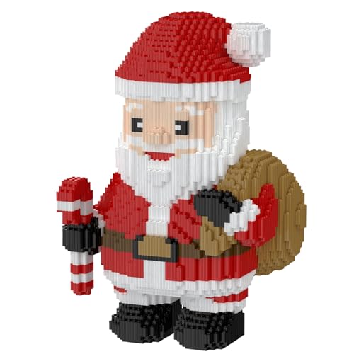VizBrou Christmas Santa Claus Bausteine Bausatz, Mini Bausteine Festliches BAU Spielzeug mit Rentier, Weihnachtsbaum & Schneemann, DIY Winter Szene Modellbausatz für Kinder & Erwachsene, 3500 Teile VizBrou Christmas Santa Claus Bausteine Bausatz, Mini Bausteine Festliches BAU Spielzeug mit Rentier, Weihnachtsbaum & Schneemann, DIY Winter Szene Modellbausatz für Kinder & Erwachsene, 3500 Teile von VizBrou