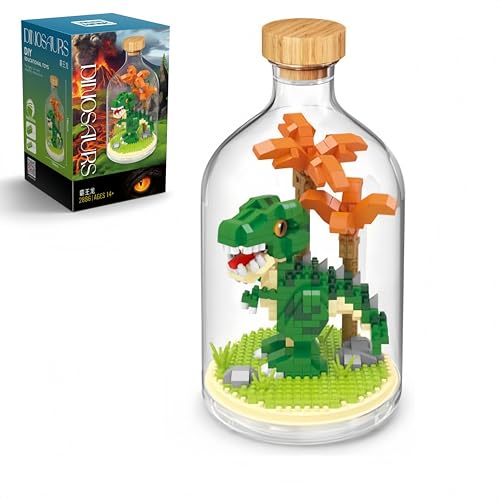 VizBrou Dinosaurier Bauset, Mini Tierfreunde Bausteinsets, Mitgebsel Geschenk für Kinder, Tynosauru Rex Dino Liebhaber Büro Wohnkultur, Neujahrs, Oster und Geburtstagsgeschenk für Jungen und Mädchen VizBrou Dinosaurier Bauset, Mini Tierfreunde Bausteinsets, Mitgebsel Geschenk für Kinder, Tynosauru Rex Dino Liebhaber Büro Wohnkultur, Neujahrs, Oster und Geburtstagsgeschenk für Jungen und Mädchen von VizBrou
