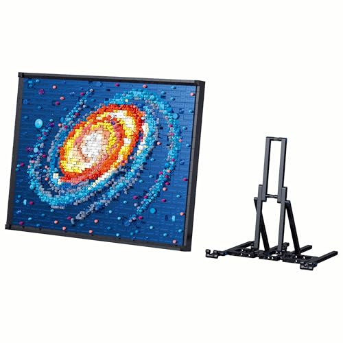VizBrou Galaxy Bilderrahmen Bausteine Bausatz, 3D Weltraum Themen Dekoratives Konstruktions Spielzeug mit Ständer, STEM Modell für Erwachsene, Wandkunst Geschenk für Zuhause oder Büro, 2438 Teile VizBrou Galaxy Bilderrahmen Bausteine Bausatz, 3D Weltraum Themen Dekoratives Konstruktions Spielzeug mit Ständer, STEM Modell für Erwachsene, Wandkunst Geschenk für Zuhause oder Büro, 2438 Teile von VizBrou