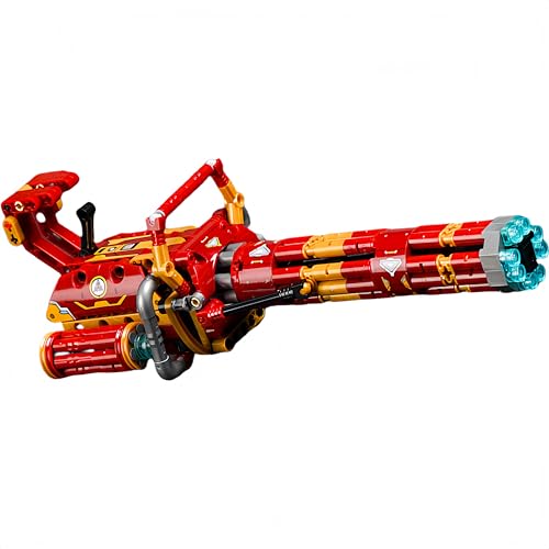 VizBrou Gatling Gun Bausteine Spielzeug, Militärisches Sturmgewehr Modell Bausatz, Kreatives Geschenk für Jugendliche & Erwachsene ab 6 Jahren Kompatibel mit gängigen Marken, 453 Teile VizBrou Gatling Gun Bausteine Spielzeug, Militärisches Sturmgewehr Modell Bausatz, Kreatives Geschenk für Jugendliche & Erwachsene ab 6 Jahren Kompatibel mit gängigen Marken, 453 Teile von VizBrou