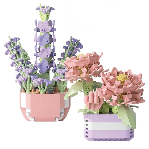 VizBrou Maiglöckchen Blumenstrauß Bausteine Bausatz, Rose Botanisch Mikro Ziegelsteine Klemmbausteine Geschenk for Muttertag, Erwachsene, Frauen, Mädchen ab 6 Jahren, 349+335 Teile VizBrou Maiglöckchen Blumenstrauß Bausteine Bausatz, Rose Botanisch Mikro Ziegelsteine Klemmbausteine Geschenk for Muttertag, Erwachsene, Frauen, Mädchen ab 6 Jahren, 349+335 Teile von VizBrou