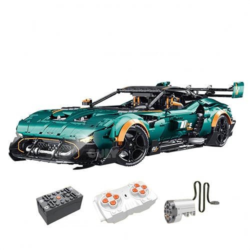 VizBrou Martin Firehawk Sportwagen Bausteine Bausatz, 3794 Teile Technik Rennsuperauto Spielzeug Modell, Sammlerfahrzeug im Maßstab 1:8, Konstruktions für Erwachsene und Jungen, Dynamische Version VizBrou Martin Firehawk Sportwagen Bausteine Bausatz, 3794 Teile Technik Rennsuperauto Spielzeug Modell, Sammlerfahrzeug im Maßstab 1:8, Konstruktions für Erwachsene und Jungen, Dynamische Version von VizBrou