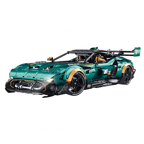 VizBrou Martin Firehawk Sportwagen Bausteine Bausatz, 3794 Teile Technik Rennsuperauto Spielzeug Modell, Sammlerfahrzeug im Maßstab 1:8, Konstruktions für Erwachsene und Jungen, Statische Version VizBrou Martin Firehawk Sportwagen Bausteine Bausatz, 3794 Teile Technik Rennsuperauto Spielzeug Modell, Sammlerfahrzeug im Maßstab 1:8, Konstruktions für Erwachsene und Jungen, Statische Version von VizBrou