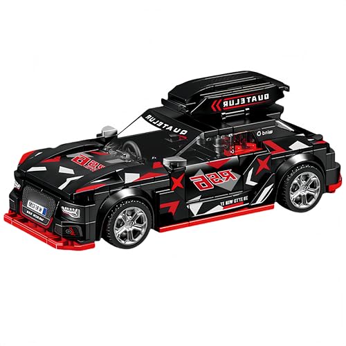 VizBrou RS6 Style Rennwagen Bausteine Bausatz, 339 Teile, Speed Champion Technik Renn-Supersportwagen Modell, Rennwagen Sammlerfahrzeug, Konstruktionsspielzeug für Erwachsene und Jungen VizBrou RS6 Style Rennwagen Bausteine Bausatz, 339 Teile, Speed Champion Technik Renn-Supersportwagen Modell, Rennwagen Sammlerfahrzeug, Konstruktionsspielzeug für Erwachsene und Jungen von VizBrou