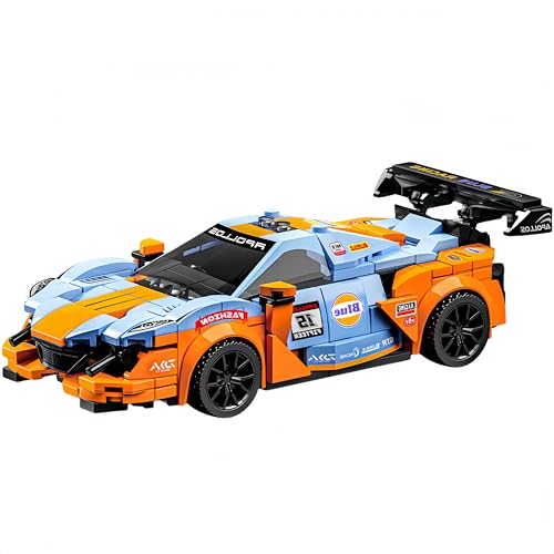 VizBrou Rennwagen Bausteine Bausatz, 326 Teile, Speed Champion Technik Renn-Supersportwagen Modell, Rennwagen Sammlerfahrzeug, Konstruktionsspielzeug für Erwachsene und Jungen VizBrou Rennwagen Bausteine Bausatz, 326 Teile, Speed Champion Technik Renn-Supersportwagen Modell, Rennwagen Sammlerfahrzeug, Konstruktionsspielzeug für Erwachsene und Jungen von VizBrou