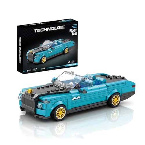VizBrou Rennwagen Speed Champion Bausteine Set, Rolls-Roycce Boat Tail Sportwagen Klemmbausteine Modell Kit, 385 Teile Kompatibel mit LG Superauto Bausatz Spielzeug Geschenk für Erwachsene Kinder VizBrou Rennwagen Speed Champion Bausteine Set, Rolls-Roycce Boat Tail Sportwagen Klemmbausteine Modell Kit, 385 Teile Kompatibel mit LG Superauto Bausatz Spielzeug Geschenk für Erwachsene Kinder von VizBrou