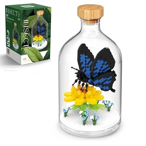 VizBrou Schmetterling Bauset, Mini Tierfreunde Bausteinsets, Mitgebsel Geschenk für Kinder, Insekten Liebhaber Büro Wohnkultur, Neujahrs-, Oster- und Geburtstagsgeschenk für Jungen und Mädchen VizBrou Schmetterling Bauset, Mini Tierfreunde Bausteinsets, Mitgebsel Geschenk für Kinder, Insekten Liebhaber Büro Wohnkultur, Neujahrs-, Oster- und Geburtstagsgeschenk für Jungen und Mädchen von VizBrou