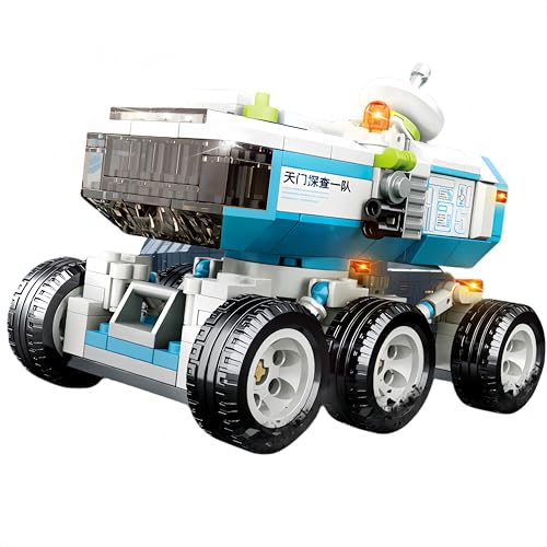 VizBrou Space Rover Bausteine Bausatz, 250 Teile 3D modularer Erkundungsfahrzeug-Bausatz, STEM-Konstruktionsspielzeug für Kinder & Teens ab 6 Jahren, kreatives Geschenk für Weltraumfans VizBrou Space Rover Bausteine Bausatz, 250 Teile 3D modularer Erkundungsfahrzeug-Bausatz, STEM-Konstruktionsspielzeug für Kinder & Teens ab 6 Jahren, kreatives Geschenk für Weltraumfans von VizBrou