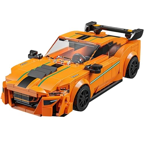 VizBrou Sportwagen Bausteine Set, 326 Teile Technik Supercar Modell Bausatz, Konstruktions Spielzeug Auto-Kollektion, Deko-Puzzle STEM Geschenk für Kinder, Teens & Erwachsene, GMS1083 VizBrou Sportwagen Bausteine Set, 326 Teile Technik Supercar Modell Bausatz, Konstruktions Spielzeug Auto-Kollektion, Deko-Puzzle STEM Geschenk für Kinder, Teens & Erwachsene, GMS1083 von VizBrou