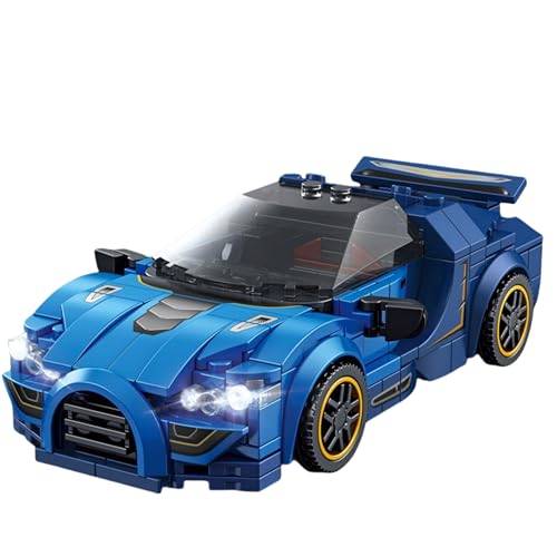 VizBrou Technik Speed Champions Sportwagen Bausteine Set, 341 Teile Supercar Modell Bausatz, Konstruktions Spielzeug Auto-Kollektion STEM Geschenk für Kinder, Teens & Erwachsene, GMS1075 VizBrou Technik Speed Champions Sportwagen Bausteine Set, 341 Teile Supercar Modell Bausatz, Konstruktions Spielzeug Auto-Kollektion STEM Geschenk für Kinder, Teens & Erwachsene, GMS1075 von VizBrou