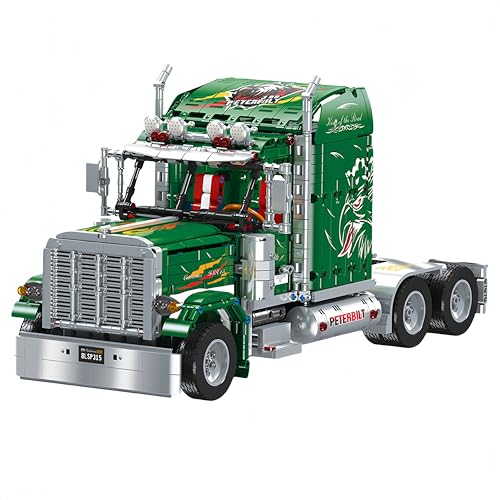 VizBrou Sportwagen LKW Bausteine Bausatz, 1708 Teile Scania Sattelzug Modell Set, MOC Auto Klemmbausteine Schwerlast Baufahrzeug Spielzeug Geschenk für Kinder & Erwachsene ab 6 Jahren, JJ9070 VizBrou Sportwagen LKW Bausteine Bausatz, 1708 Teile Scania Sattelzug Modell Set, MOC Auto Klemmbausteine Schwerlast Baufahrzeug Spielzeug Geschenk für Kinder & Erwachsene ab 6 Jahren, JJ9070 von VizBrou