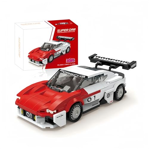 VizBrou Super Sportwagen Bausteine Set, Porschee MissionR Retro Speed Champion Rennwagen Klemmbausteine Bausatz, 360 Teile Kompatibles LG Super Auto Modell Spielzeug Geschenk für Erwachsene Kinder VizBrou Super Sportwagen Bausteine Set, Porschee MissionR Retro Speed Champion Rennwagen Klemmbausteine Bausatz, 360 Teile Kompatibles LG Super Auto Modell Spielzeug Geschenk für Erwachsene Kinder von VizBrou