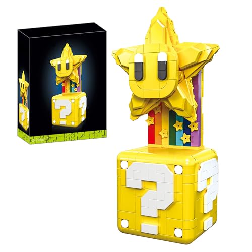 VizBrou Superstern Baustein-Set, 518 Teile MOC Kultfigur aus klassischem Videospiel, Kreatives Bauspielzeug für Kinder und Fans des beliebten Klempner-Helden ab 6 Jahren VizBrou Superstern Baustein-Set, 518 Teile MOC Kultfigur aus klassischem Videospiel, Kreatives Bauspielzeug für Kinder und Fans des beliebten Klempner-Helden ab 6 Jahren von VizBrou