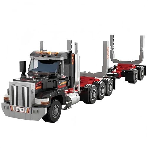 VizBrou Technischer Europäischer LKW Bausteine Bausatz, 444 Teile Fahrzeug Konstruktions Modell Spielzeug, DIY LKW Sammlerfahrzeug Geschenk für Kinder & Erwachsene ab 6+, 66027 VizBrou Technischer Europäischer LKW Bausteine Bausatz, 444 Teile Fahrzeug Konstruktions Modell Spielzeug, DIY LKW Sammlerfahrzeug Geschenk für Kinder & Erwachsene ab 6+, 66027 von VizBrou