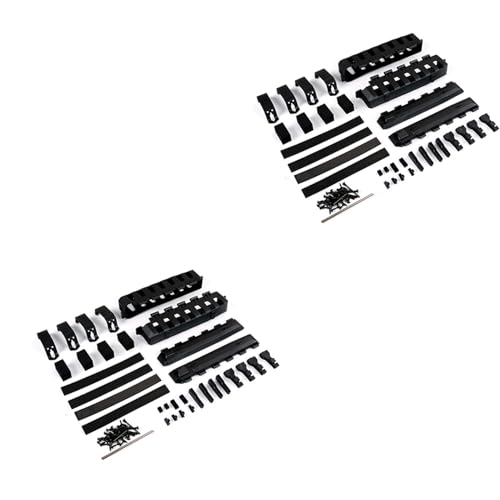 Vklopdsh 2X Elektrische Umrüst Batterie Kasten Kits für 1/8 Racing XL Flux Rovan TORLand Rc Auto Teile von Vklopdsh