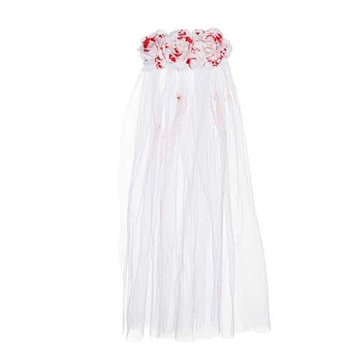 VlHpnpe Praktische, schöne Halloween-Kopfbedeckung für jedes Alter, tragbares Accessoire für Partys und besondere Abendveranstaltungen, Festivals, Schädel-Haarband von VlHpnpe