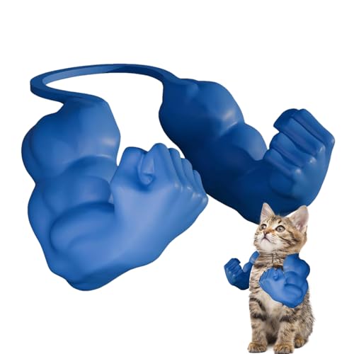 Vllold Katzenmuskelarme, kreativer riesiger Arm, 3D-gedruckte Dekoration Requisiten für lustige kleine Hunde Katze Kätzchen Halloween Partys von Vllold