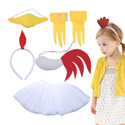 Vmiorzq 3D Küken Stirnband Set, Tier Kostüm 3D Küken Kinder Kostüm | Ohren Kostüm Zubehör Stirnband Kostüm Set für Halloween & Weihnachten Vmiorzq 3D Küken Stirnband Set, Tier Kostüm 3D Küken Kinder Kostüm | Ohren Kostüm Zubehör Stirnband Kostüm Set für Halloween & Weihnachten von Vmiorzq