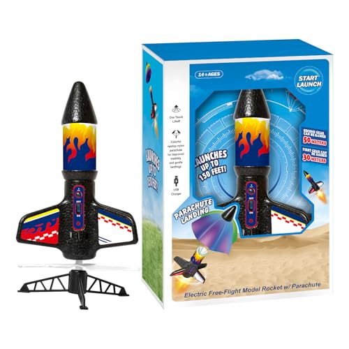 Vmiorzq Raketen Für Kinder, Rakete Luftdruck, Outdoor Spielzeug Für Kinder, Science Learning Sports Game Group Aktivität Für Eltern Kind Interaktion Schülern Outdoor Spaß von Vmiorzq