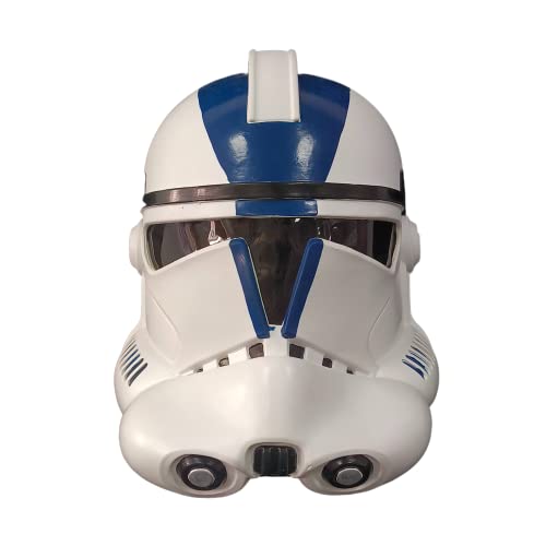 Vmlxgdux Alien War Clone Latexhelm Alien Soldat Coaplay Ganzkopfmaske, Halloween-Kostüm, Spielrequisiten, Erwachsene (blau) von Vmlxgdux