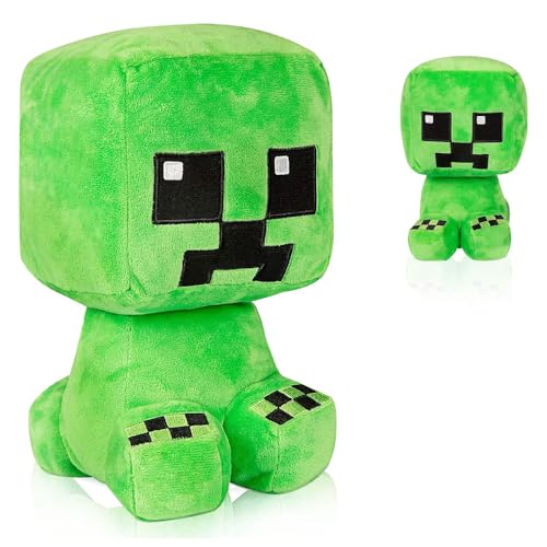 Vmxlso Creeper Plüschtier, 26 cm Creeper Plüsch, Cartoon Kuscheltier, Charaktere Puppe zum Thema Spiel, Geschenk für Kinder Jungen und Mädchen Vmxlso Creeper Plüschtier, 26 cm Creeper Plüsch, Cartoon Kuscheltier, Charaktere Puppe zum Thema Spiel, Geschenk für Kinder Jungen und Mädchen von Vmxlso