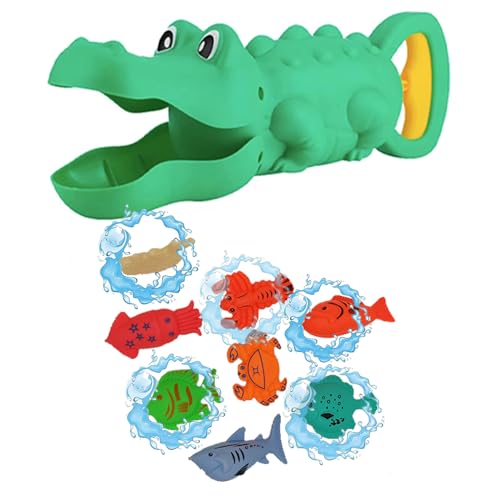 Vndnsy Badespielzeug Krokodil Grabber Bad Spiel, Kleinkind Spiel Badewanne Spielzeug, Schwimmbad Wasser Sommer Spielzeug für 3 4 5 Jahre alt Jungen Mädchen Planschbecken SpielzeugKinder. Vndnsy Badespielzeug Krokodil Grabber Bad Spiel, Kleinkind Spiel Badewanne Spielzeug, Schwimmbad Wasser Sommer Spielzeug für 3 4 5 Jahre alt Jungen Mädchen Planschbecken SpielzeugKinder. von Vndnsy