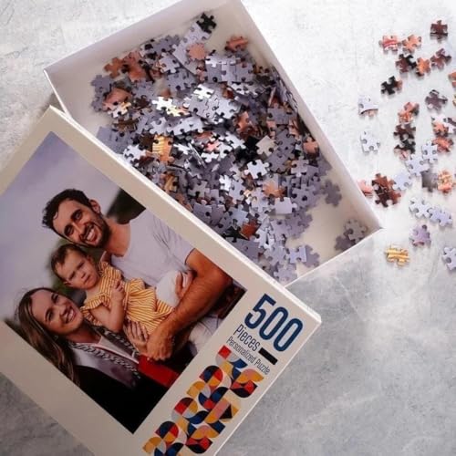 Benutzerdefiniertes Puzzle von Foto | Personalisierte Puzzles mit Bild | Fotopuzzle für ihr Paar | Jubiläumsgeschenk | 35-1000 Teile Benutzerdefiniertes Puzzle von Foto | Personalisierte Puzzles mit Bild | Fotopuzzle für ihr Paar | Jubiläumsgeschenk | 35-1000 Teile von Vniqloo
