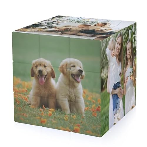 Personalisiertes 6-Fotowürfel-Puzzle-Geschenk für Freunde und Kinder, kreative Bürodekoration für Liebhaber, Geschenk für Paare Personalisiertes 6-Fotowürfel-Puzzle-Geschenk für Freunde und Kinder, kreative Bürodekoration für Liebhaber, Geschenk für Paare von Vniqloo
